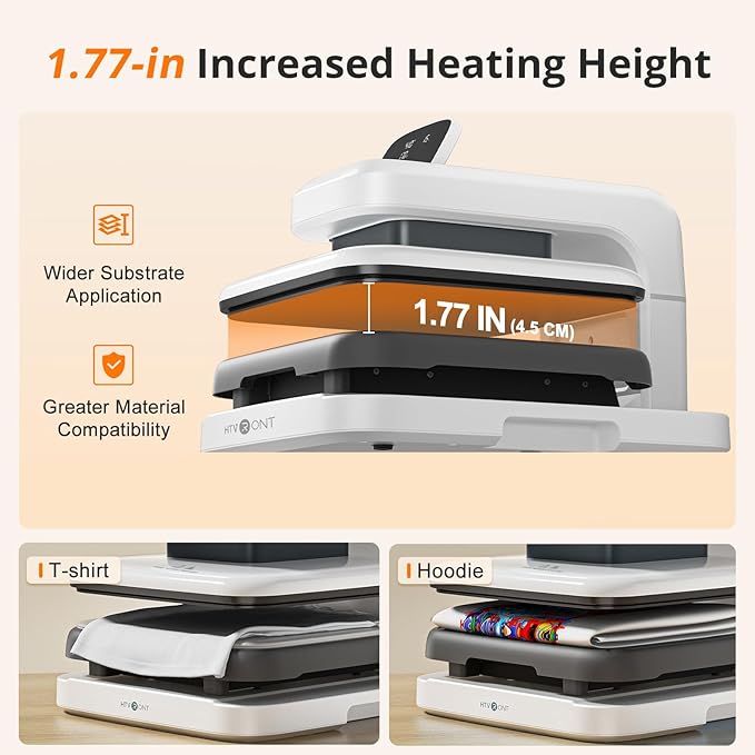 HTVRONT Auto Heat Press 2 - Heat Press Machine for T