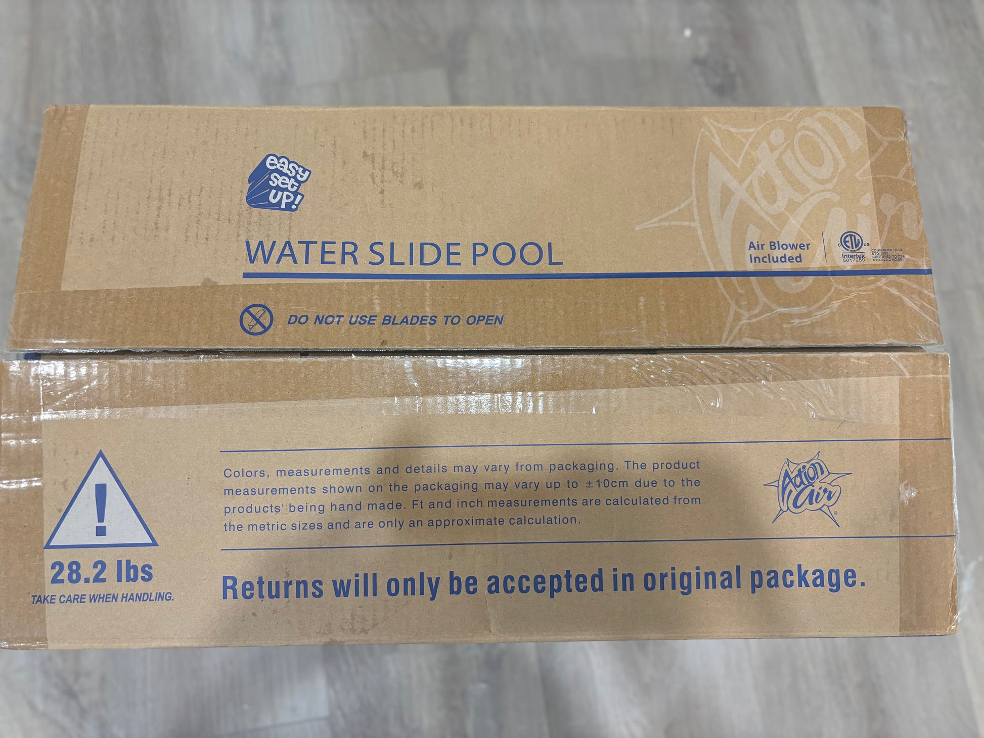ACTION AIR Inflatable Waterslide